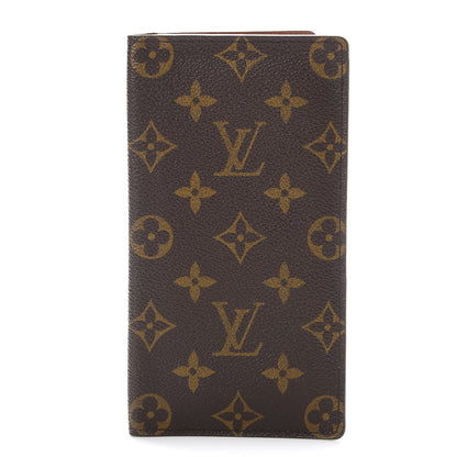 Louis Vuitton Monogram Porte Valeurs Checkbook Wallet 1 of 8