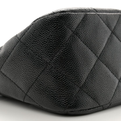 Chanel Caviar Quilted Small Pick Me Up Hobo Black 9 of 10