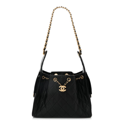 Chanel Caviar Quilted Small Chanel 25 Handbag Black 1 of 10