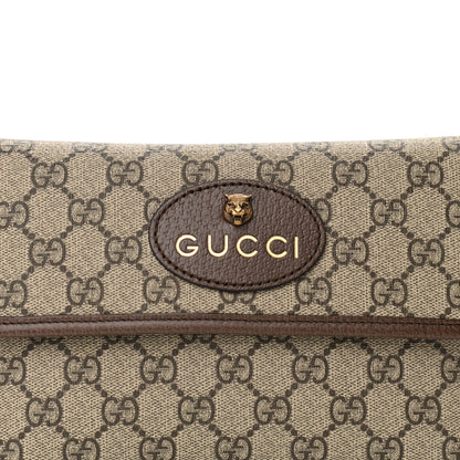 Gucci GG Supreme Monogram Neo Vintage Web Belt Bag Brown 8 of 10
