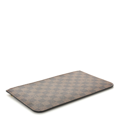 Louis Vuitton Damier Ebene Neverfull MM GM Pochette Rose Ballerine 4 of 7