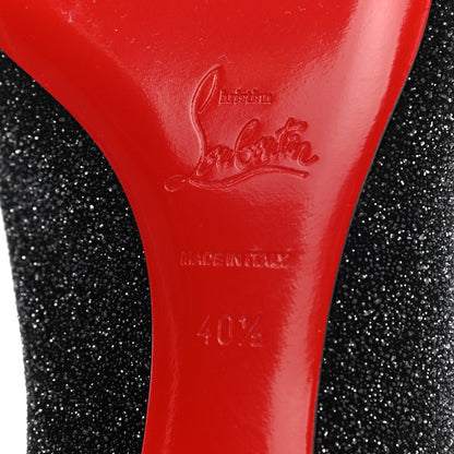 Christian Louboutin Lurex La Massine Flats 40.5 Black 7 of 10