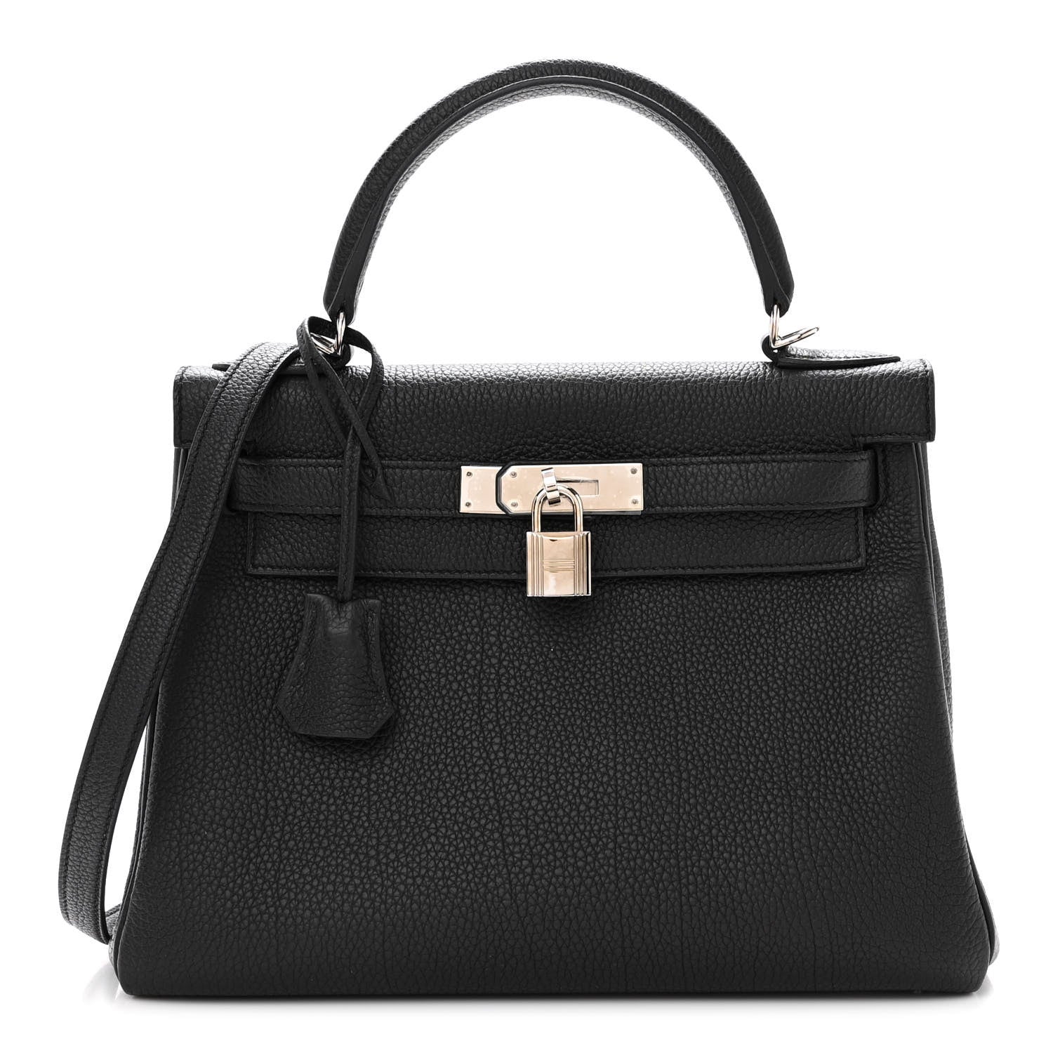 Hermes Togo Kelly Retourne 28 Black 1 of 12