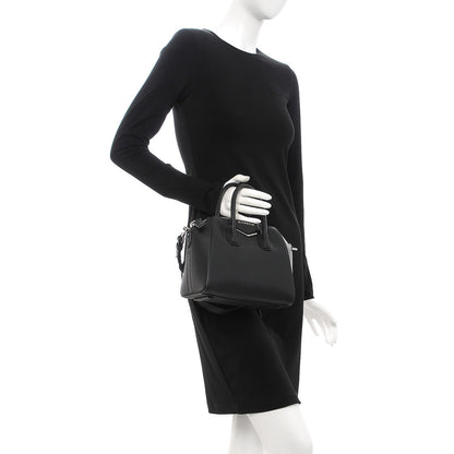 Givenchy Calfskin Mini Metal Antigona Black 2 of 15
