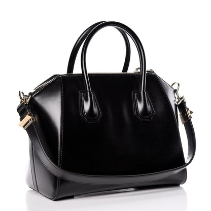 Givenchy Shiny Lord Calfskin Small Antigona Black 4 of 15