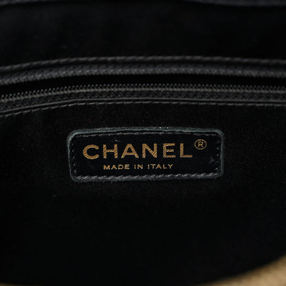 Chanel Caviar Quilted XL Grand Shopping Tote GST Black 6 of 10