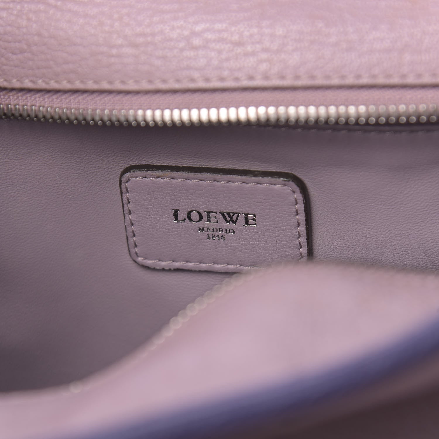 Loewe Goatskin Amazona 36 Purple 6 of 10