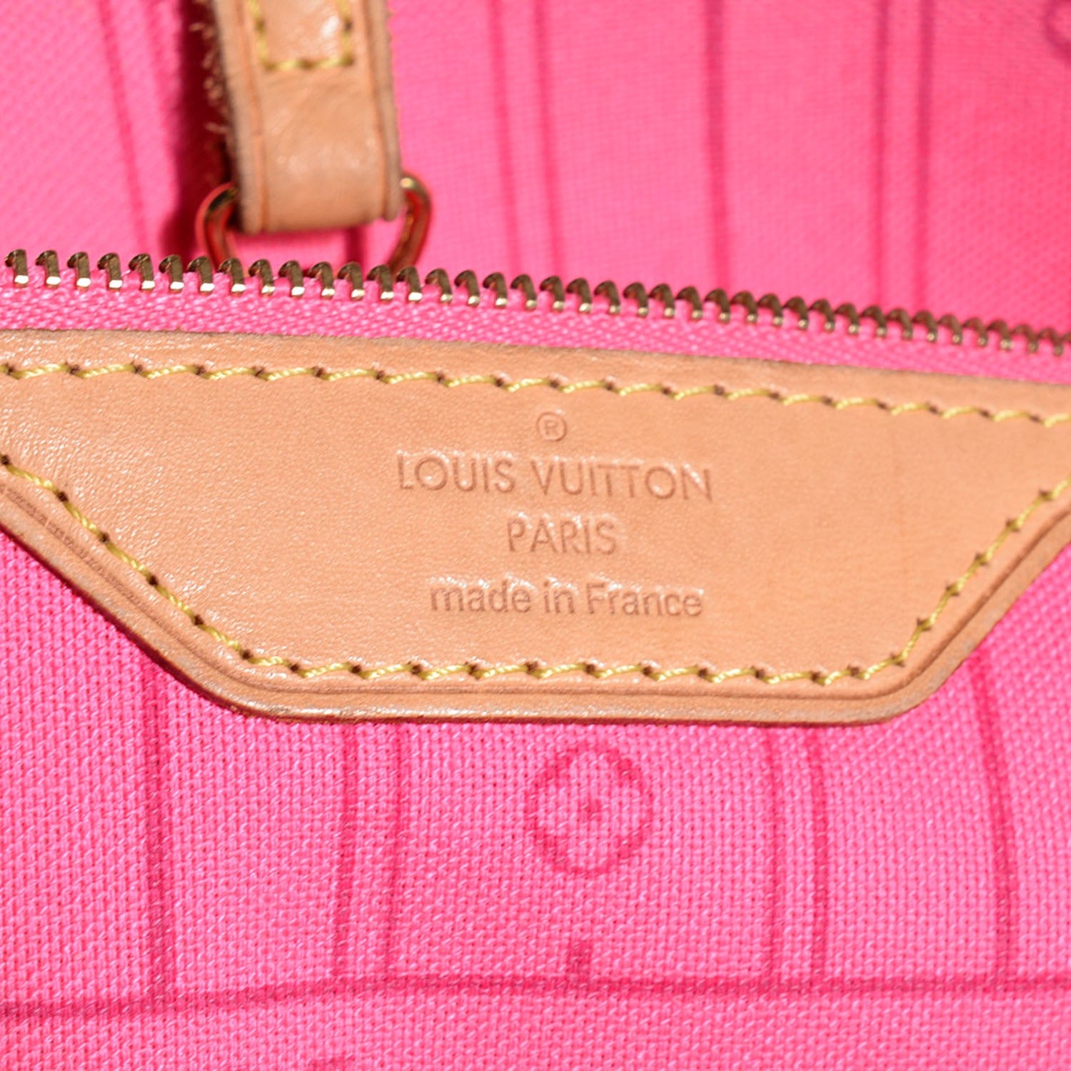 Louis Vuitton Monogram Roses Neverfull MM 6 of 7