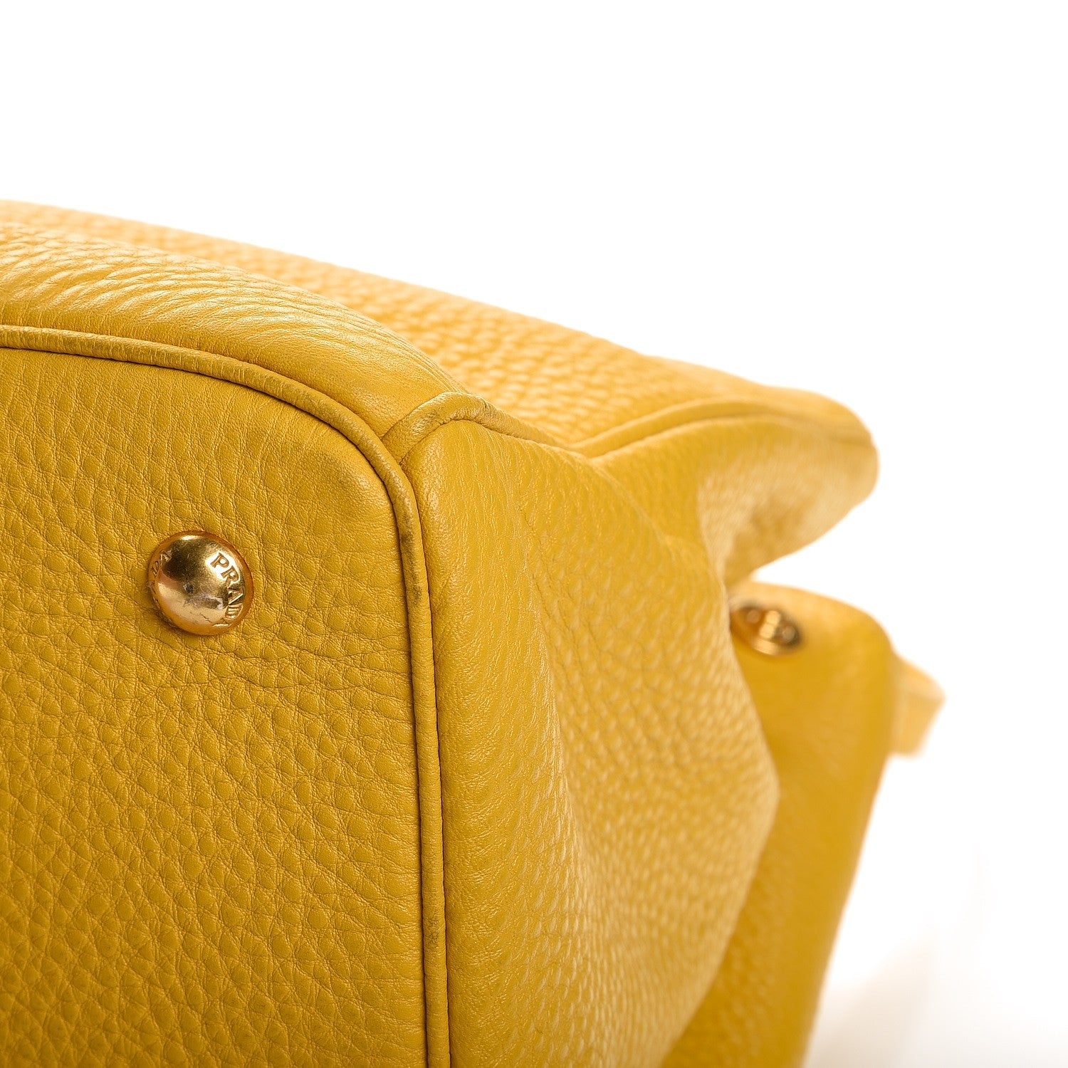 Prada Vitello Daino Tote Mimosa 13 of 13