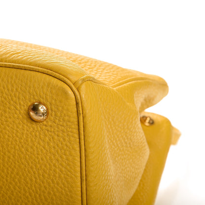 Prada Vitello Daino Tote Mimosa 13 of 13