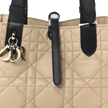 Christian Dior Calfskin Macrocannage Small Toujours Beige 9 of 14