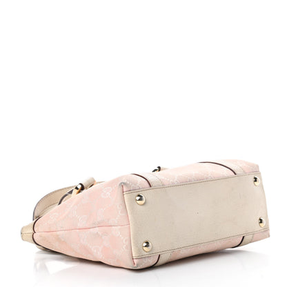 Gucci Monogram Small Abbey Tote Pink 4 of 19