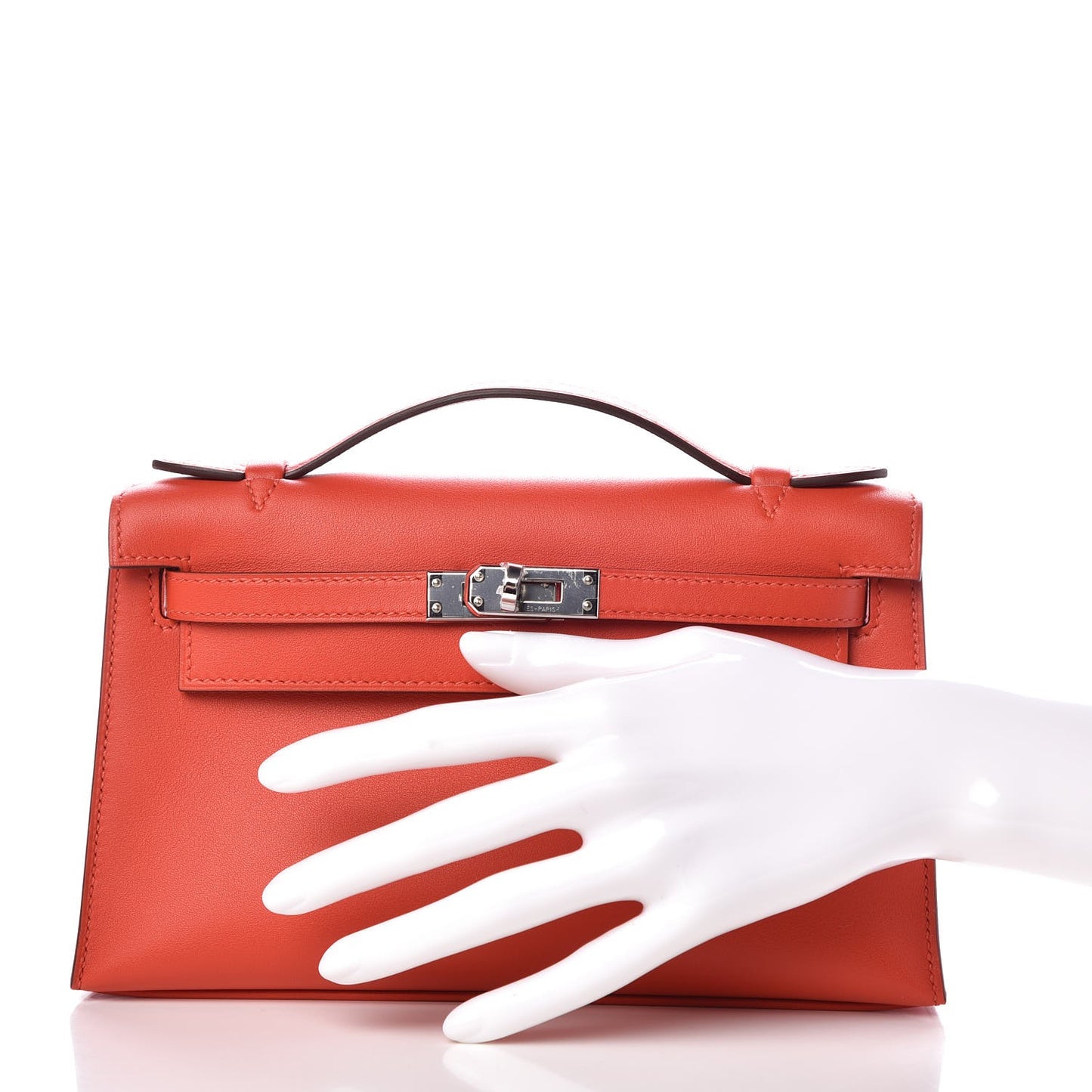 Swift Kelly Pochette Clutch Capucine