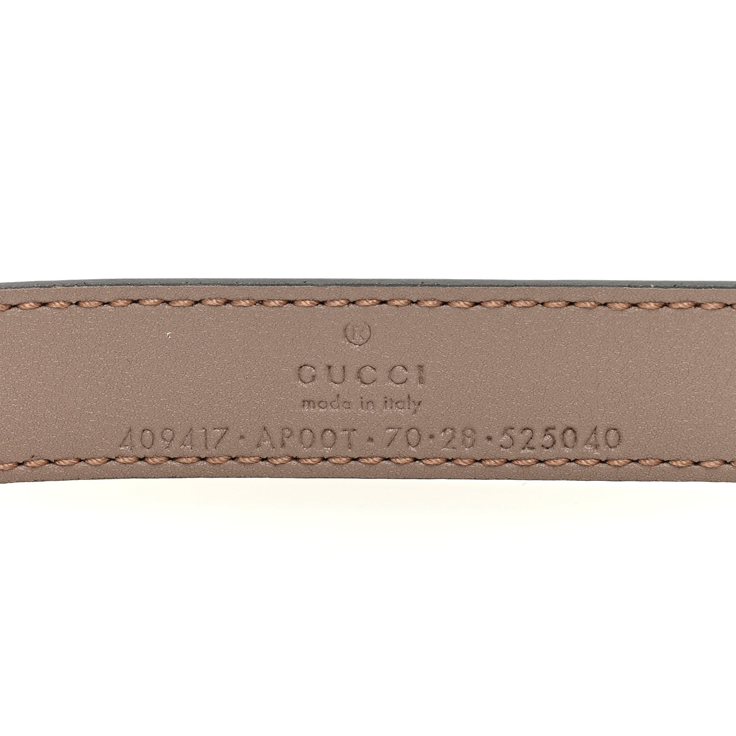 Calfskin Double G 20mm Belt 70 28 Porcelain Rose