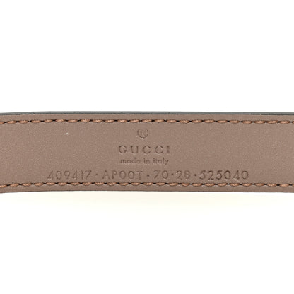 Gucci Calfskin Double G 20mm Belt 70 28 Porcelain Rose 3 of 4