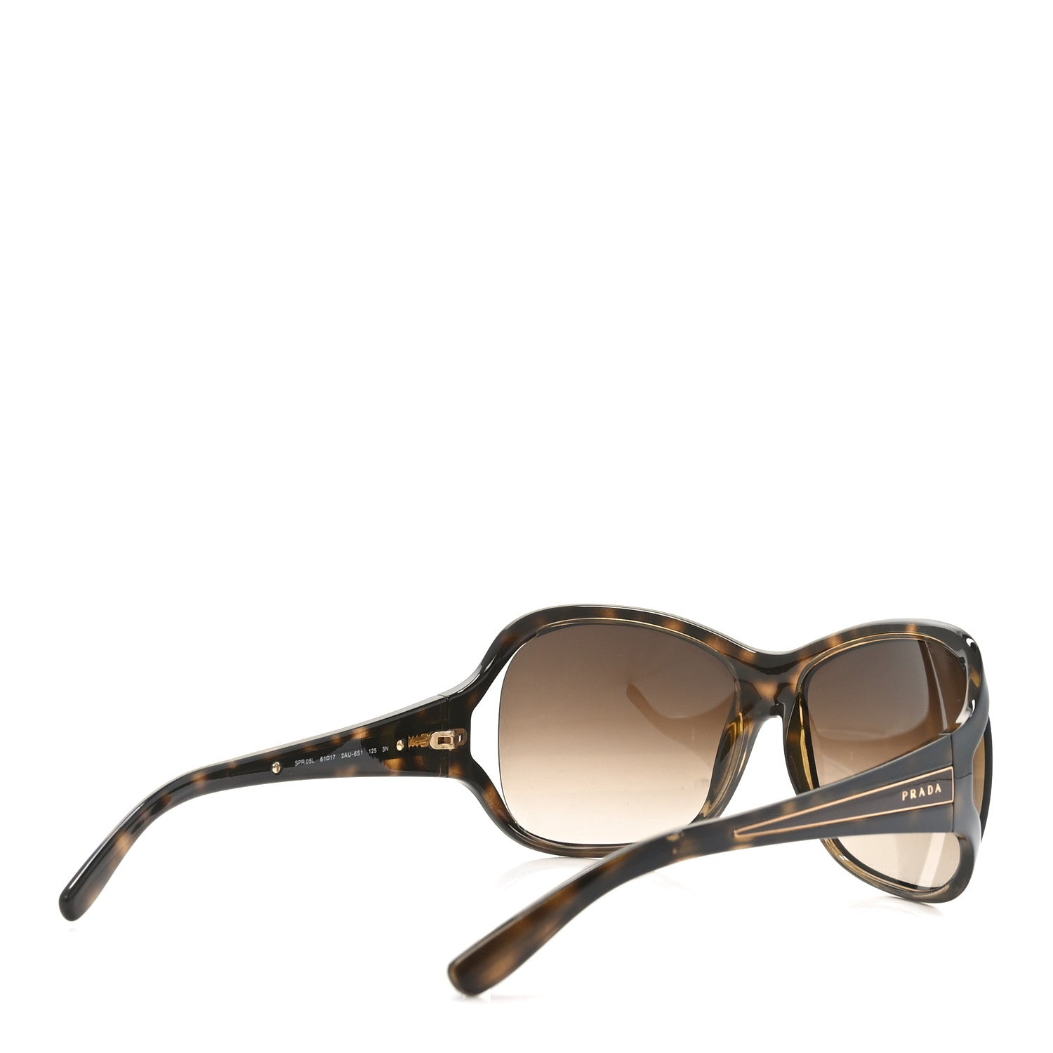Prada Acetate Sunglasses SPR 05L Tortoise 4 of 6