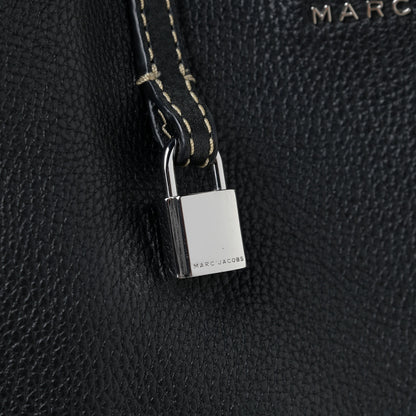 Marc Jacobs Grained Calfskin Grind Shopper Tote Black 13 of 16