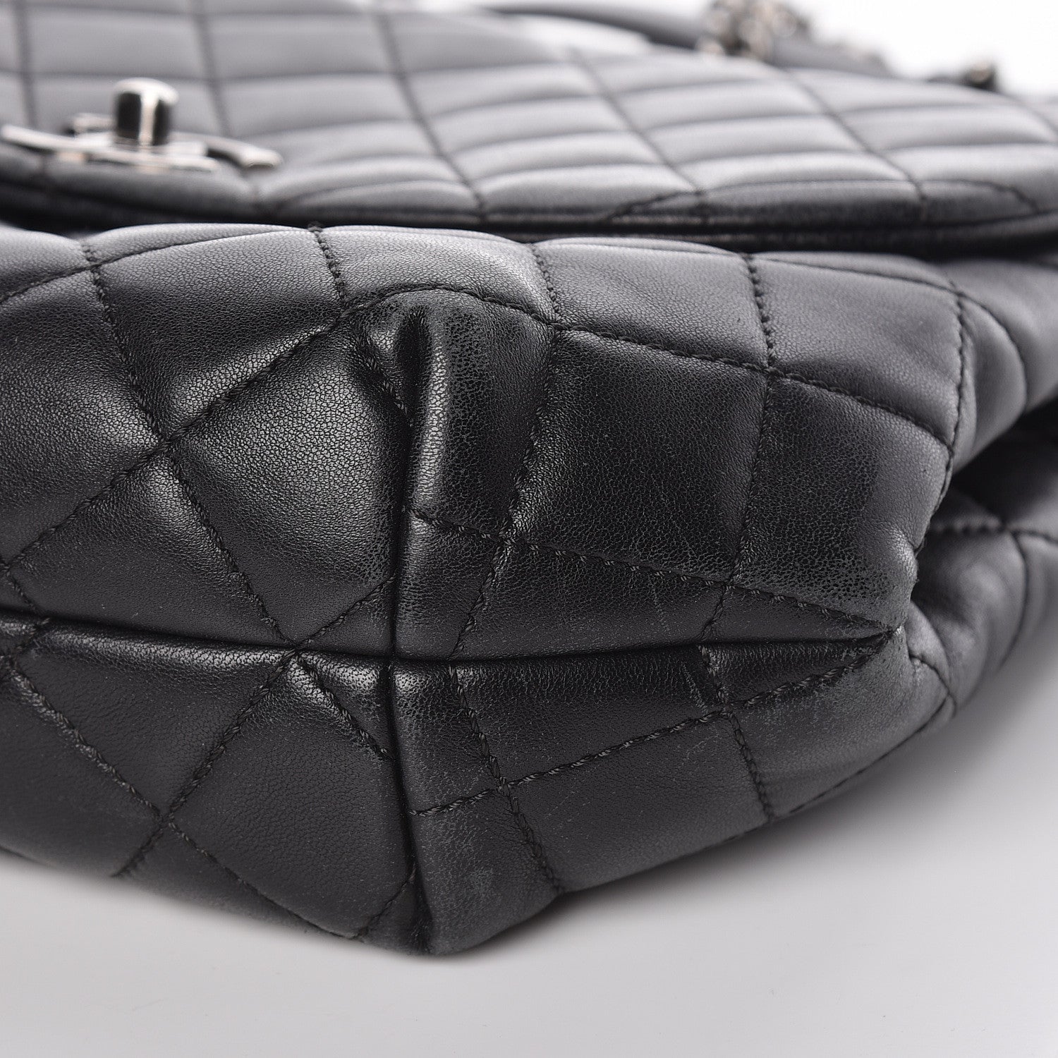 Chanel Lambskin Quilted Small Daily Supple Flap Black 6 of 12