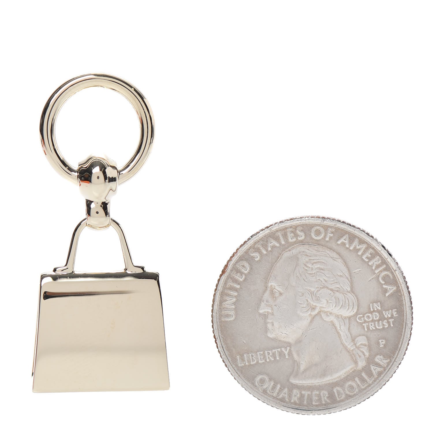 Hermes Permabrass Mini Kelly Twilly Ring 2 of 4