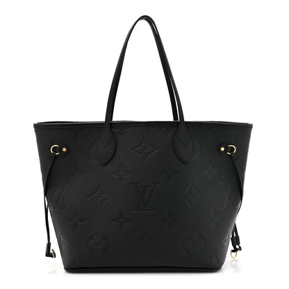 Louis Vuitton Empreinte Monogram Giant Neverfull MM Black 1 of 10