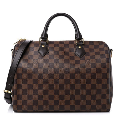 Louis Vuitton Damier Ebene Speedy Bandouliere 30 1 of 8
