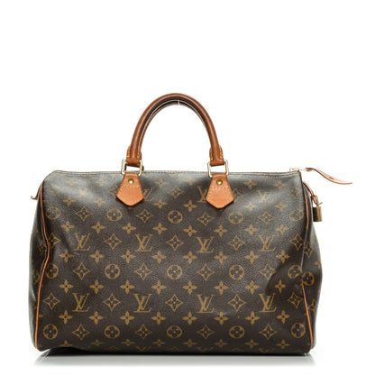 Louis Vuitton Monogram Speedy 35 1 of 13