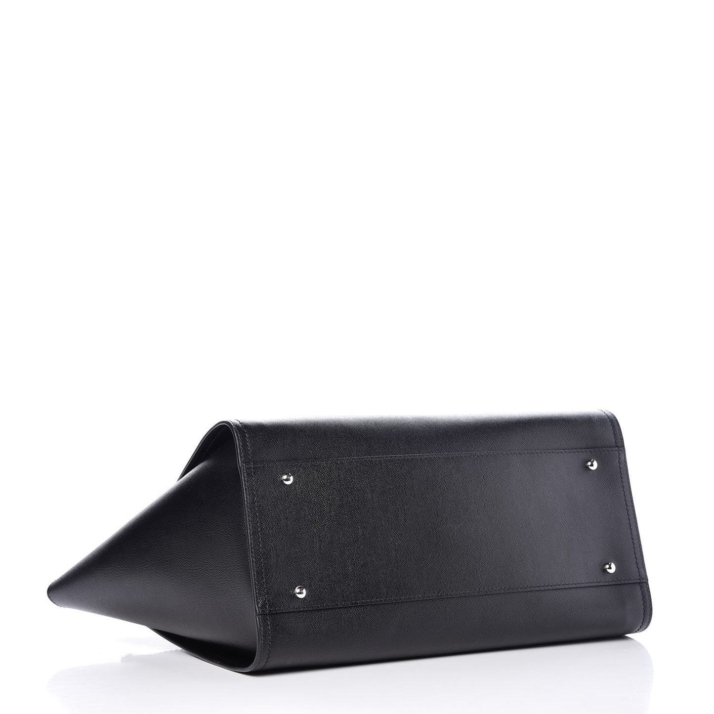 Caviar Large Studded Deauville Tote Black