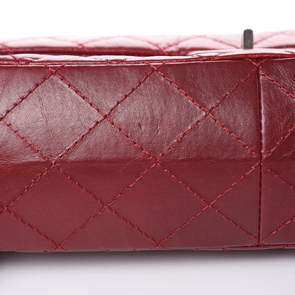 Chanel Aged Calfskin Quilted 2.55 Reissue 226 Flap Red 10 of 15