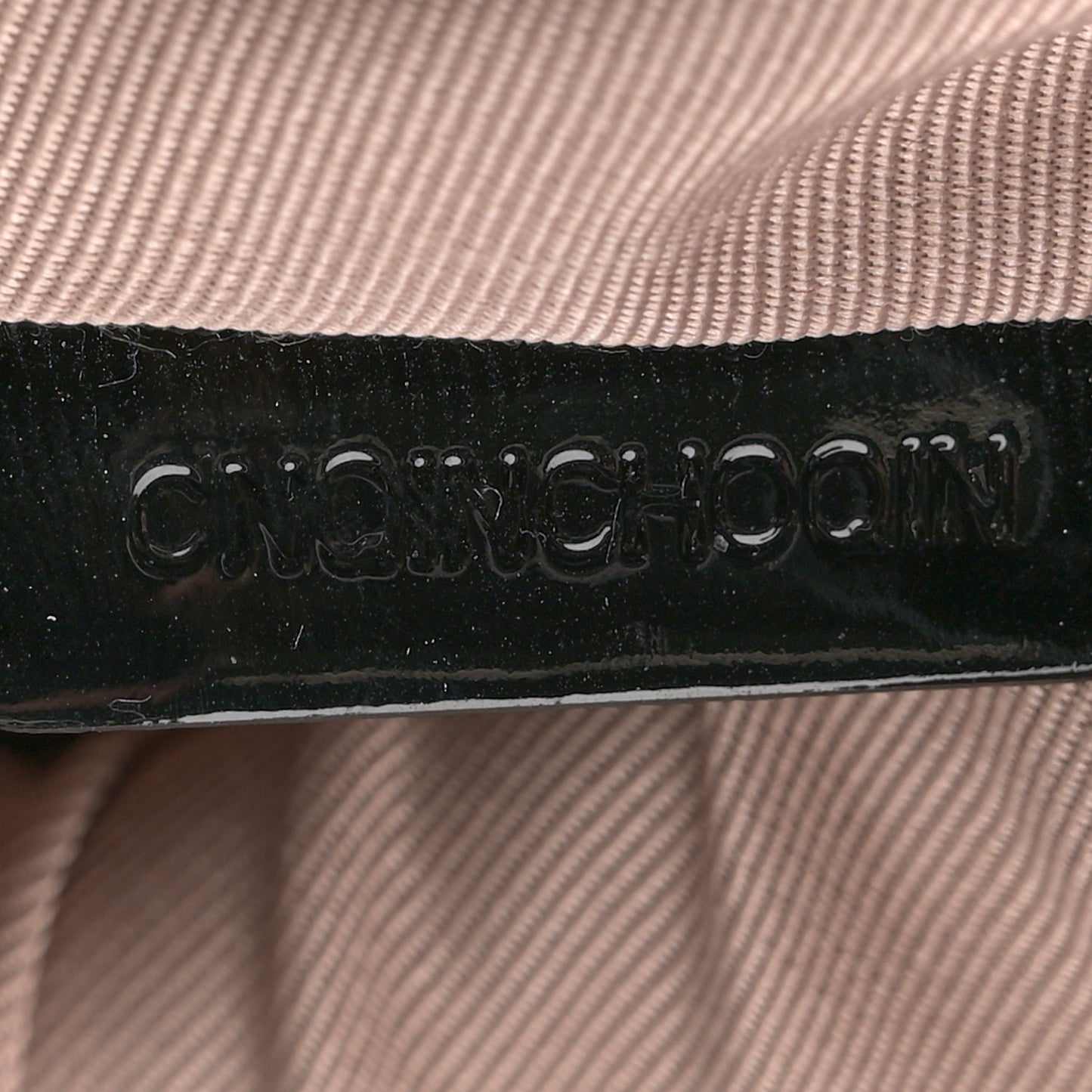 Patent Nova Check Small Barton Hobo Black