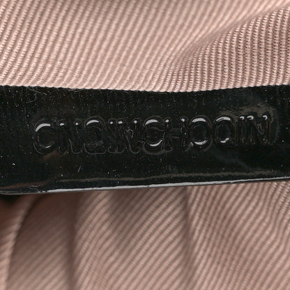 Burberry Patent Nova Check Small Barton Hobo Black 7 of 12