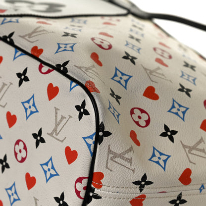 Louis Vuitton Game On Neverfull MM White 10 of 13