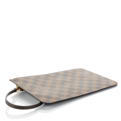 Louis Vuitton Damier Ebene Neverfull MM GM Pochette Rose Ballerine 4 of 8