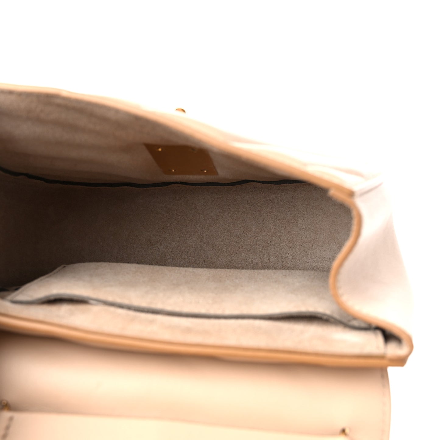 Calfskin Quilted Mini Drew Bijou Shoulder Bag Pearl Beige