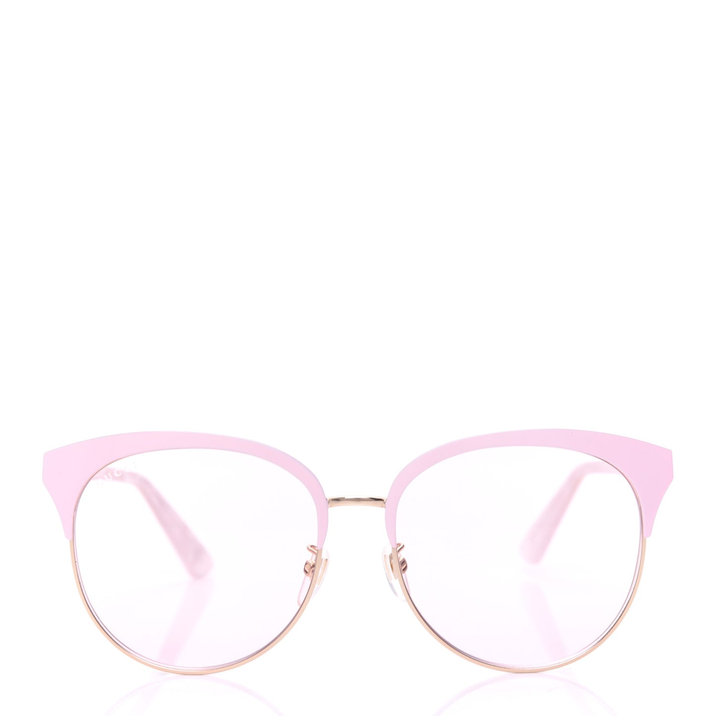 Round Metal GG0246SA Sunglasses Light Pink