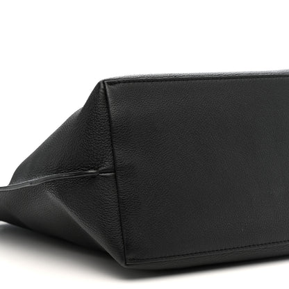 Louis Vuitton Calfskin Lockme Go Tote Black 8 of 9