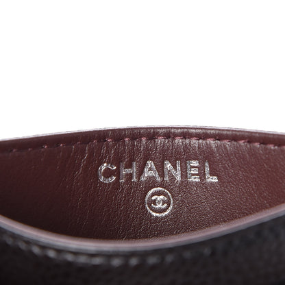 Chanel Caviar Quilted Card Holder Black 7 of 9
