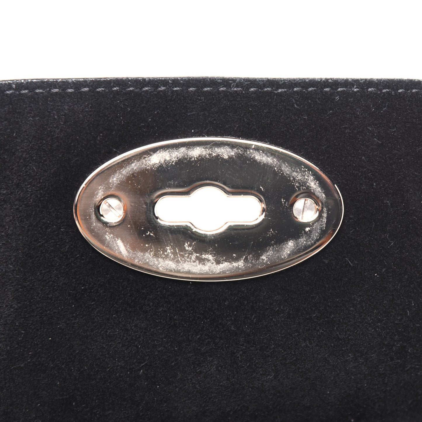 Classic Grain Calfskin Mini Lily Black
