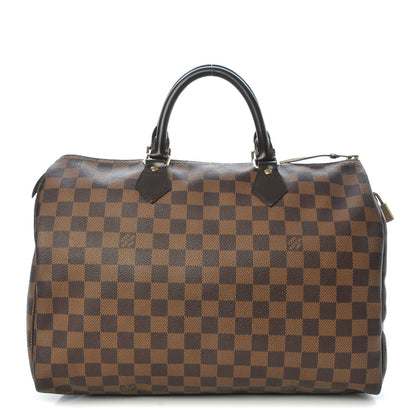 Louis Vuitton Damier Ebene Speedy 35 1 of 14