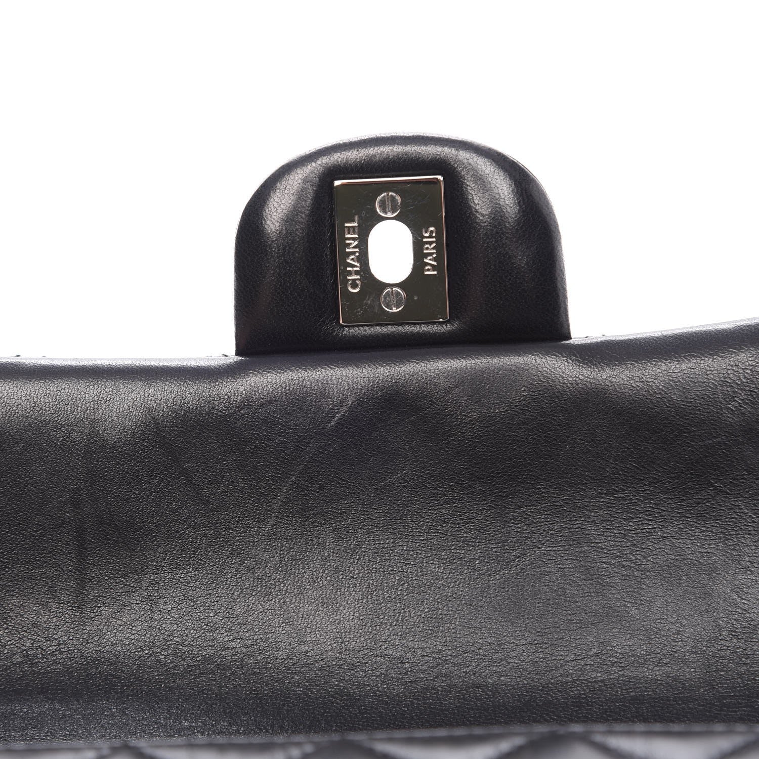 Chanel Lambskin Quilted Mini Rectangular Flap Black 6 of 8