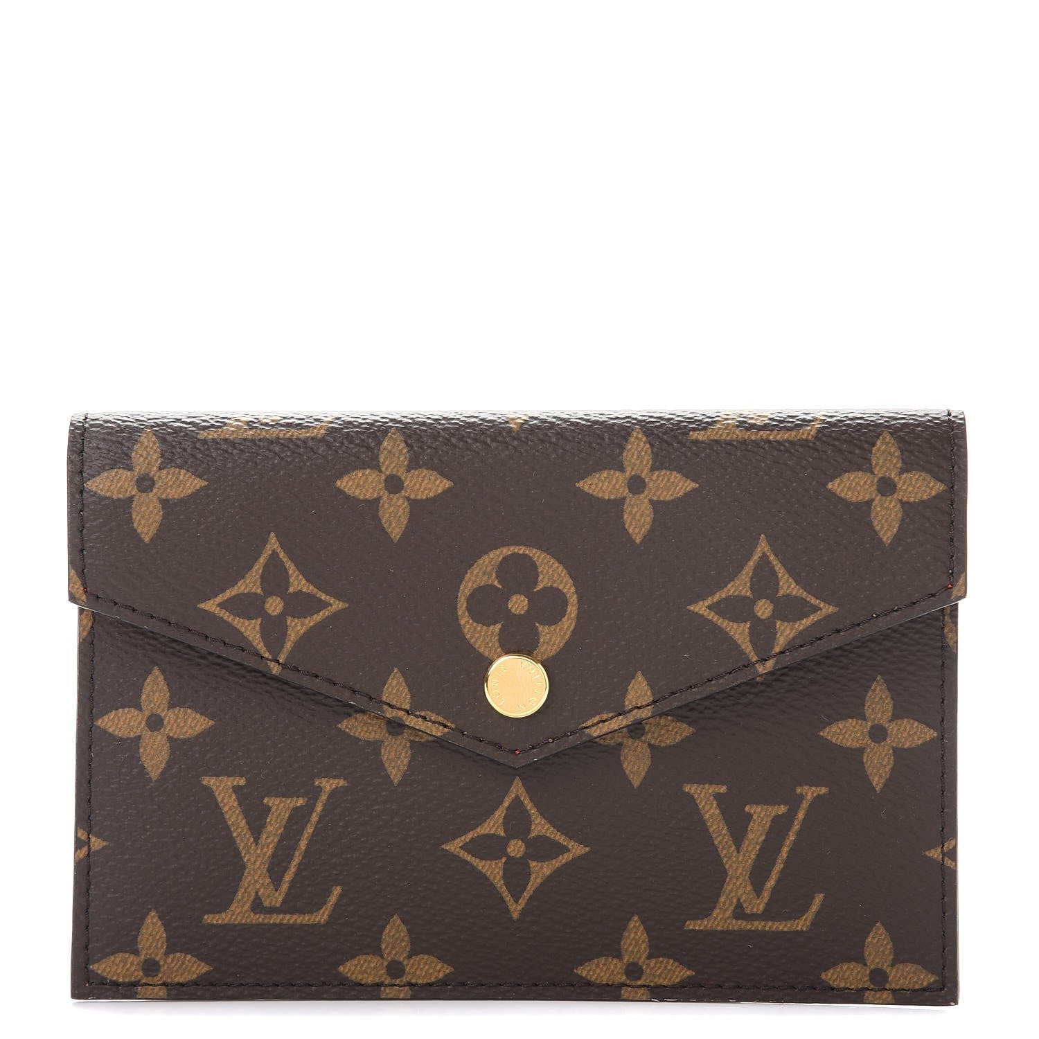 Louis Vuitton Monogram Daily Organizer Envelope Insert Red 1 of 8