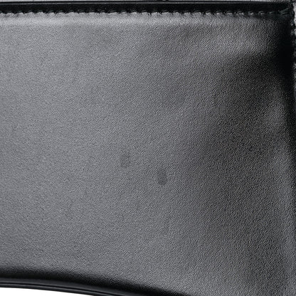Balenciaga Shiny Box Calfskin Small Hourglass Top Handle Bag Black 18 of 19