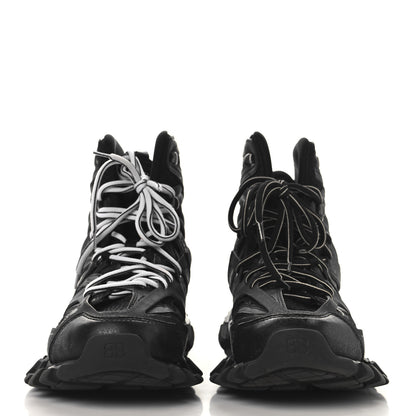 Balenciaga Mesh Nylon Mens Track Hike Sneakers 42 Black 3 of 10