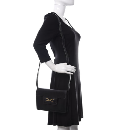 Gucci Calfskin Shoulder Bag Black 2 of 16