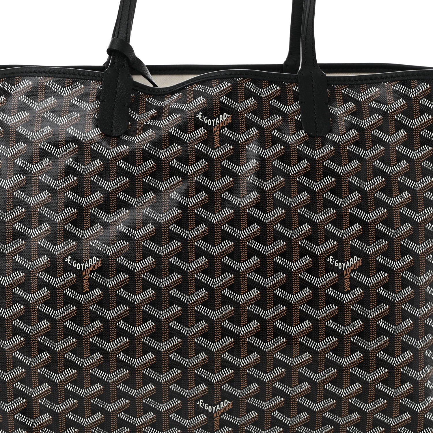 Goyard Goyardine Saint Louis PM Black 9 of 11