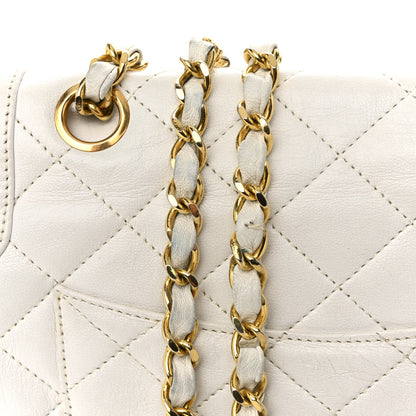 Chanel Lambskin Quilted Small Flap White 14 of 17