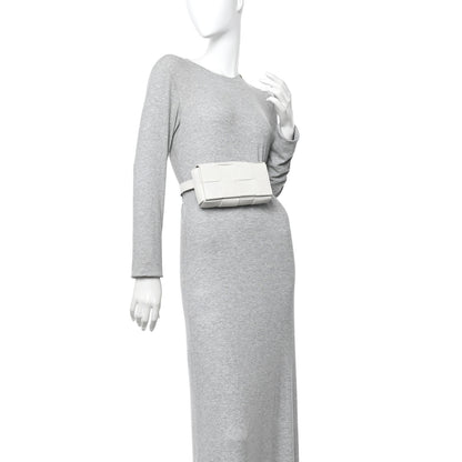Bottega Veneta Nappa Maxi Intreccio The Belt Cassette Bag White 2 of 10