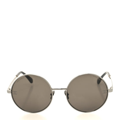 Chanel Round Sunglasses 4268 Black 2 of 9
