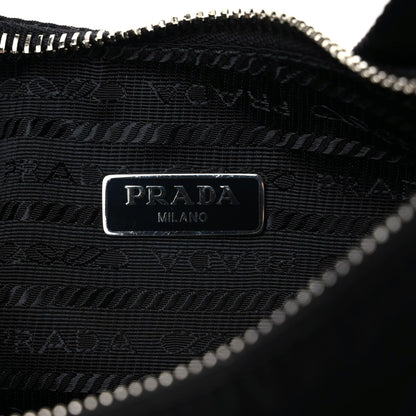 Prada Nylon Re-Edition 2005 Shoulder Bag Black 7 of 9
