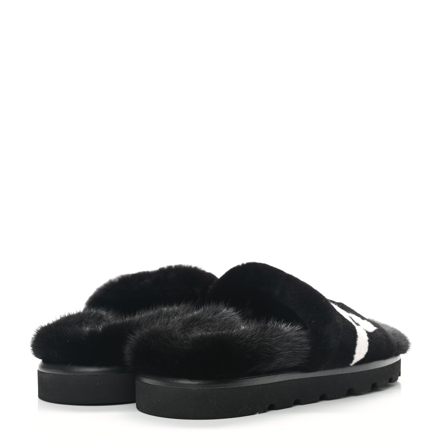 Louis Vuitton Mink Pool Pillow Comfort Mule 38 Black 4 of 8