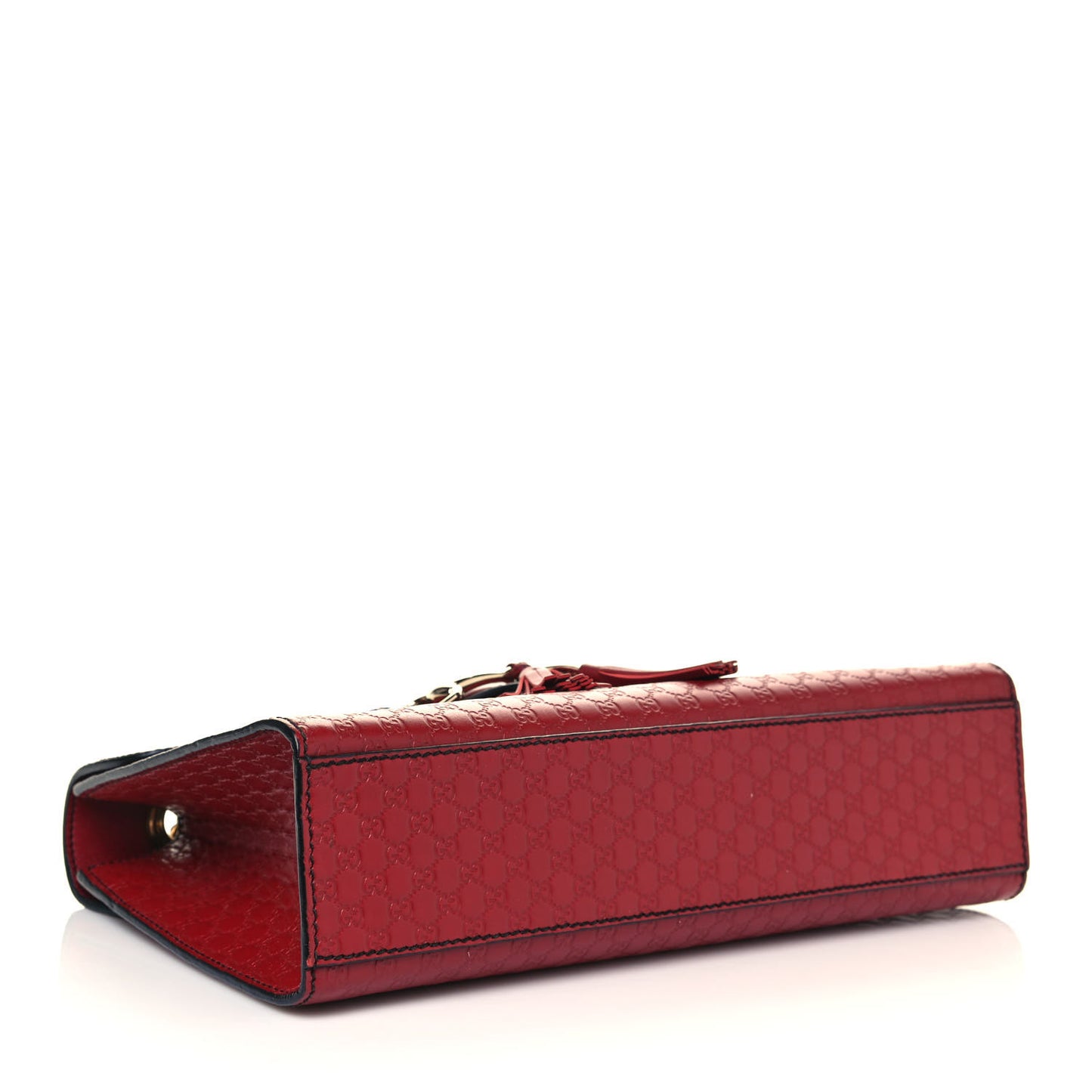 Microguccissima Medium Emily Chain Shoulder Bag Red